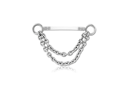 Украшение для груди с цепочками