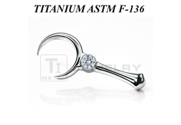 Накрутка из титана Ti Metal лунная призма Накрутка из титана Ti Metal лунная призма