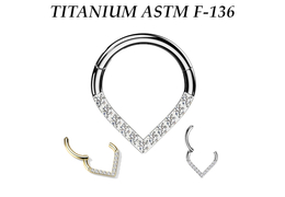 Кликер из титана Ti Metal альгиз