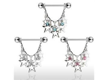 Украшение для груди звёзды