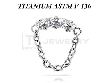 Кластер из титана Ti Metal зиатора