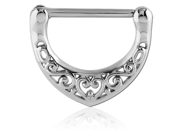 Кликер для груди ажурный