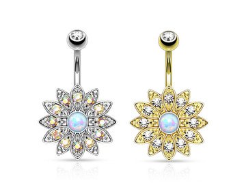 Банан фигурный искристый цветок