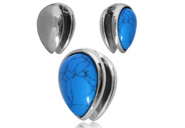 Подвесы бирюзовая капля, пара