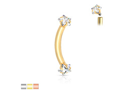 Микробанан со стразами-звёздами Микробанан со стразами-звёздами