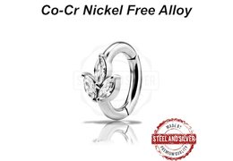 Кликер Steel and Silver трилистник