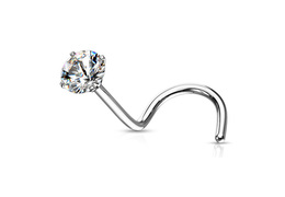 Нострил с круглым кристаллом