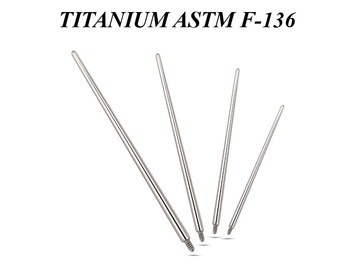 Пин Ti Metal с внешней резьбой