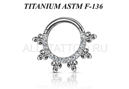 Кликер из титана Ti Metal медиана Кликер из титана Ti Metal медиана