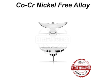 Вставка Steel and Silver птица